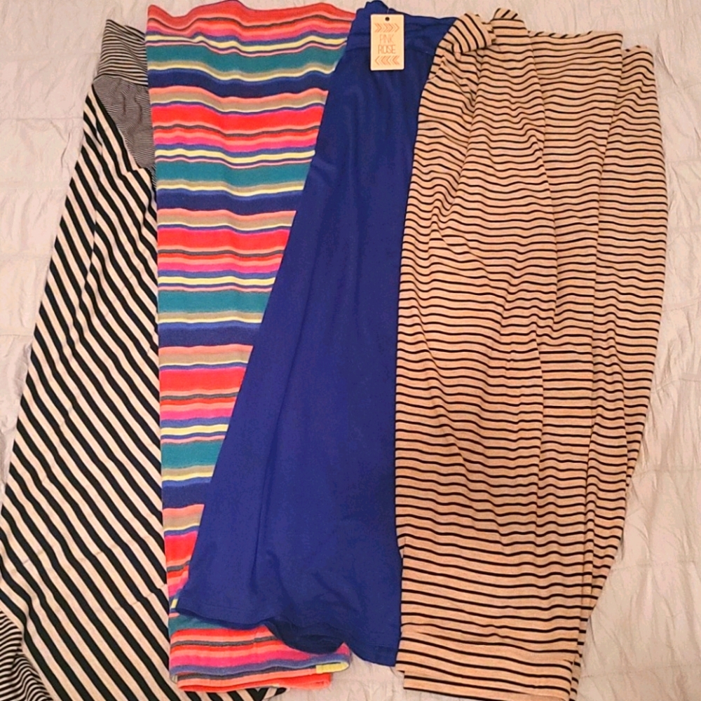 4 maxi skirts